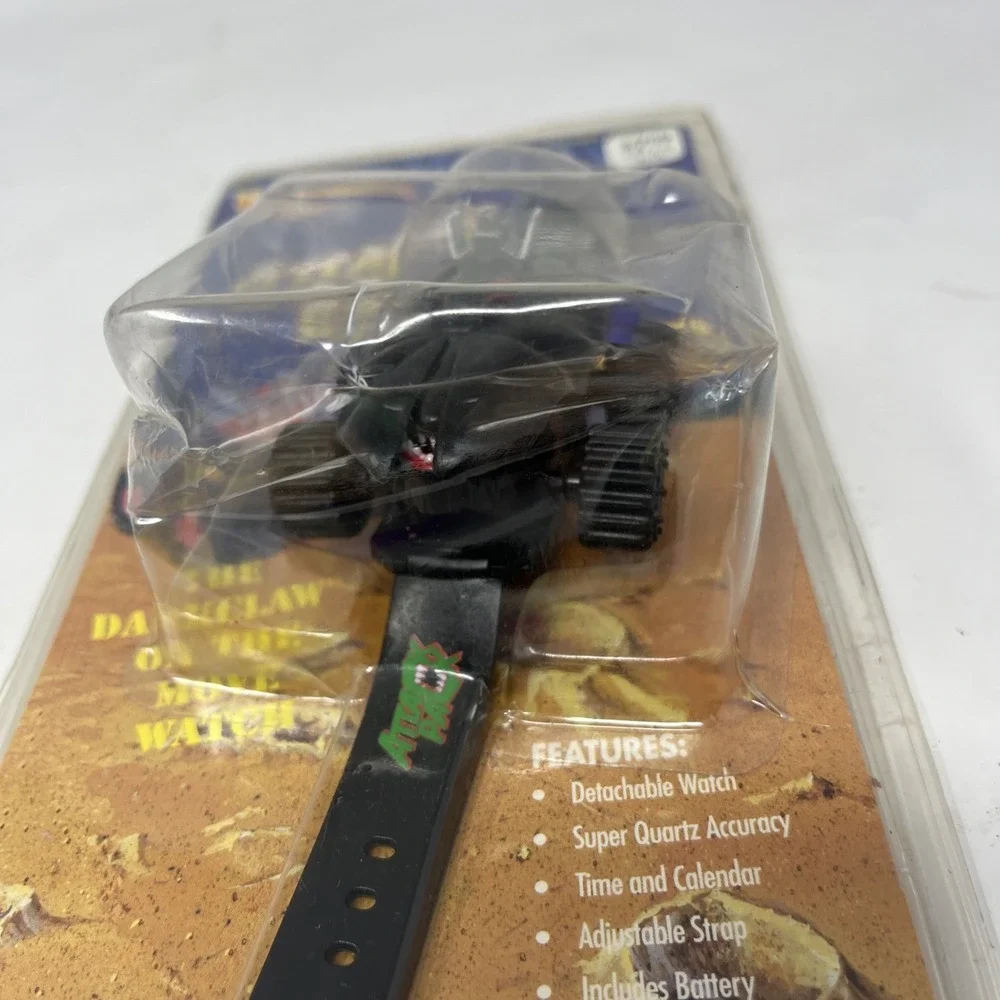 Vintage Hot Wheels Digital Detachable Wrist Watch Attack Pack Dark Claw NEW